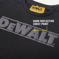 DeWALT Oxide Crew Neck Work Shirt Size XL Black Cotton Polyester