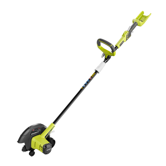 Ryobi Cordless Edger - 220mm - Plastic/Metal - 40mm Cutting Depth
