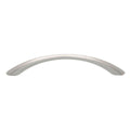 Prestige 128mm Tapered Bow Handle - Brushed Nickel - Zinc Alloy - Easy Install - SuperSaverAU - view 1