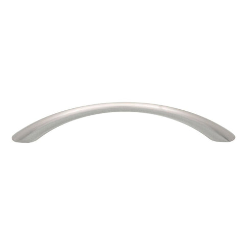 Prestige 128mm Tapered Bow Handle - Brushed Nickel - Zinc Alloy - Easy Install - SuperSaverAU - view 1