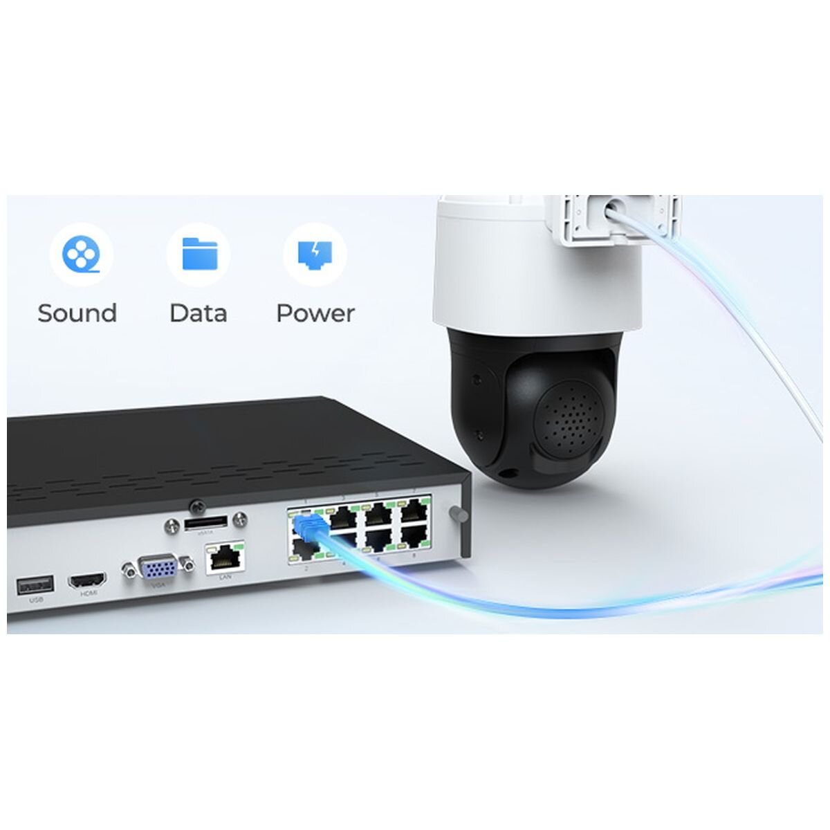 Reolink Trackmix PoE 4K dual-lens security camera - auto tracking, colour night vision, IP65 - PCTMXPT4K01
