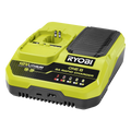 Ryobi 18V ONE+ 8A Rapid Charger RC18180 - Wall Mountable - USB Ports - 160mm x 65mm x 210mm - SuperSaverAU - view 1