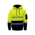 Citeco Yellow Hi Vis Taped Hoodie Medium - UPF 50+ - Reflective Safety - SuperSaverAU - view 1