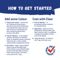 British Paints Clear Matt Protective Furniture Paint - 0.672kg - Easy Application, Durable Finish - SuperSaverAU - view 3