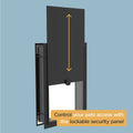 Hakuna Pets Large Black Deluxe Aluminium Pet Door
