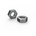 Zenith Hex Nuts - M12 - 4.6 Grade Steel - Hot Dipped Galvanised - Each - SuperSaverAU - view 1