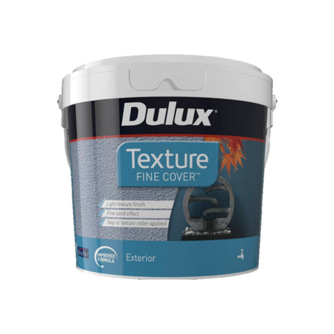 Dulux Fine Texture Exterior Paint - 4L - Water Based - Light Texture Finish - SuperSaverAU - view 1
