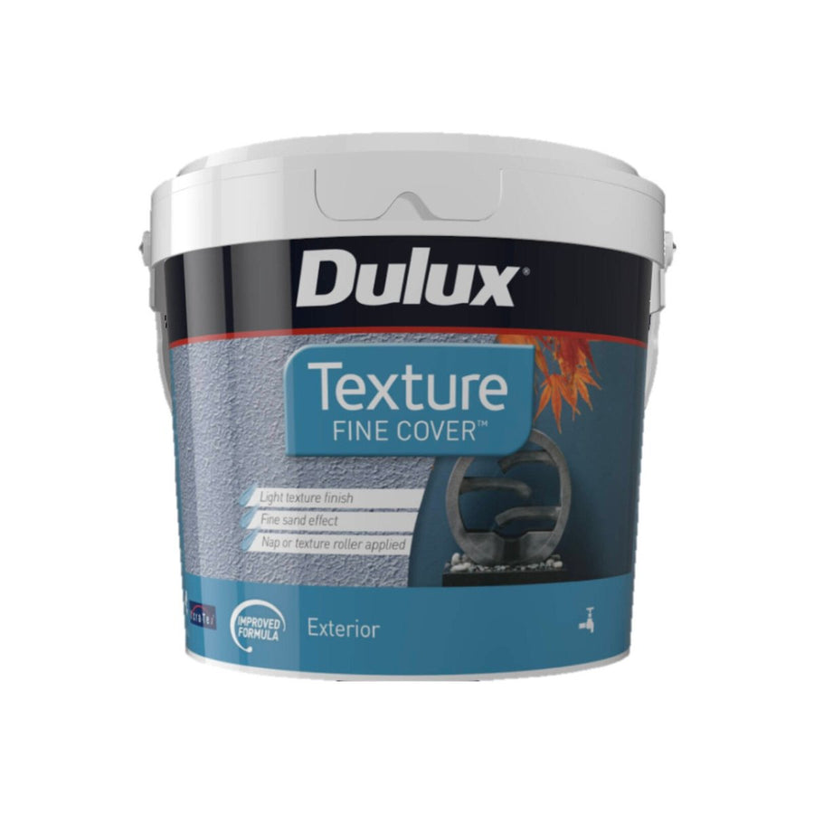 Dulux Fine Texture Exterior Paint - 4L - Water Based - Light Texture Finish - SuperSaverAU - view 1