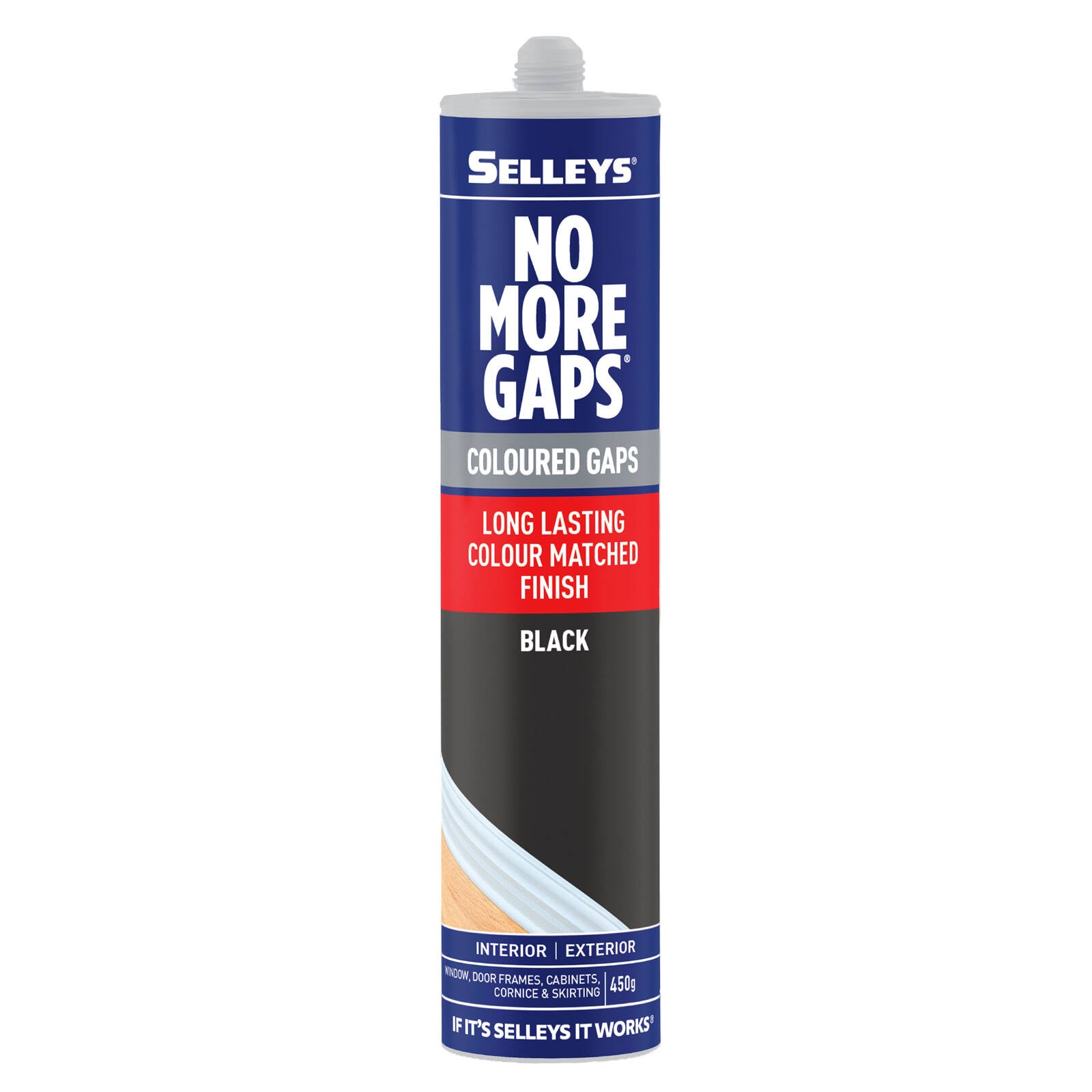 Selleys 450g Black Interior No More Gaps - Paintable Gap Filler