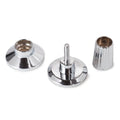 Sandleford Adjustable Pillar Ends - 16mm/19mm - Zinc Alloy - Chrome Plated - SuperSaverAU - view 2