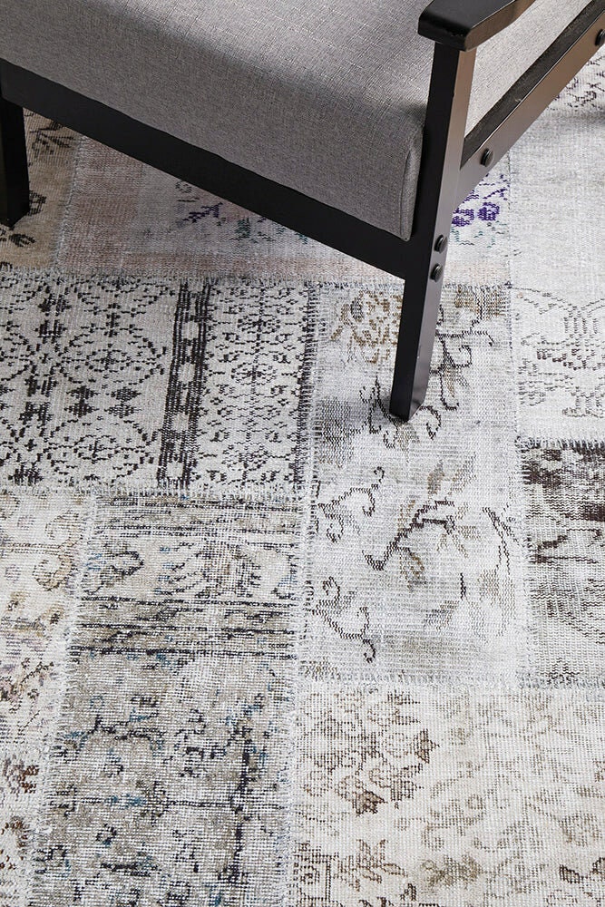 Rug Culture Illusions Large Rug 280x190cm - Stone Polyester, Low 3mm Pile - ILU189STONE280X190