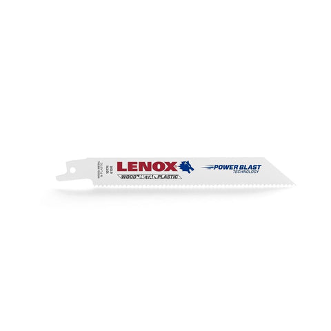 Lenox Reciprocating Saw Blade 150 x 19 x 0.9mm Bi-metal 10tpi 5 Pack - SuperSaverAU - view 1