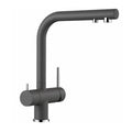 Blanco Dual Lever Tap and Filter Pack - 3-in-1 Cold, Warm and Filtered Water - Anthracite - FONTASAKIT