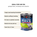 White Knight Ultra Pave Garage Floor Paint - 1L - Medium Grey - Heavy Duty - DuraTough Technology - SuperSaverAU - view 4