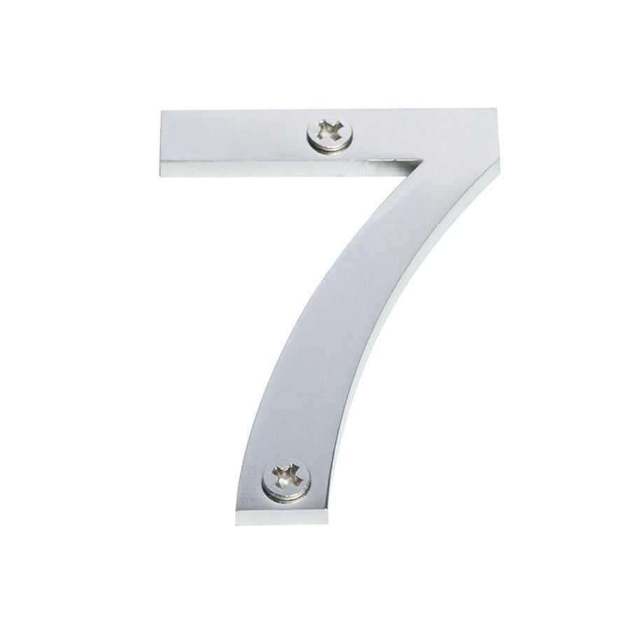 Sandleford Stainless Steel House Number 7 - 60mm - Brushed Finish - SuperSaverAU - view 1