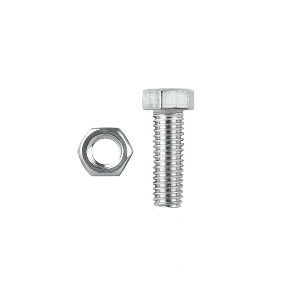 Pinnacle M8 Stainless Steel Hex Head Bolts and Nuts 6 Pack - 25mm - SuperSaverAU - view 1