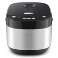 Breville the Rice Box Pro rice cooker - 10 cup capacity, Fuzzy Logic, eight presets, silver - LRC470BSS