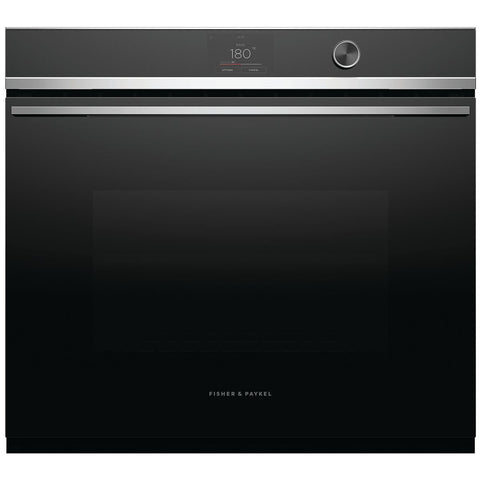 Fisher & Paykel 76cm Stainless Steel Pyrolytic Oven - 115L, 17 Functions, Air Fry, ActiveVent - OB76SDPTDX2
