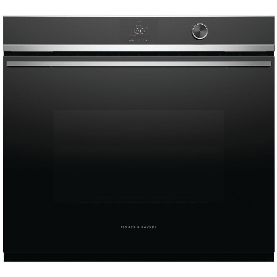 Fisher & Paykel 76cm Stainless Steel Pyrolytic Oven - 115L, 17 Functions, Air Fry, ActiveVent - OB76SDPTDX2