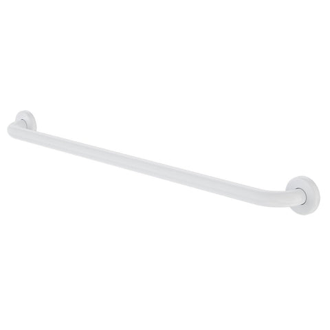 Caroma 300mm Chrome Grab Rail 900mm White Stainless Steel Support - SuperSaverAU - view 1