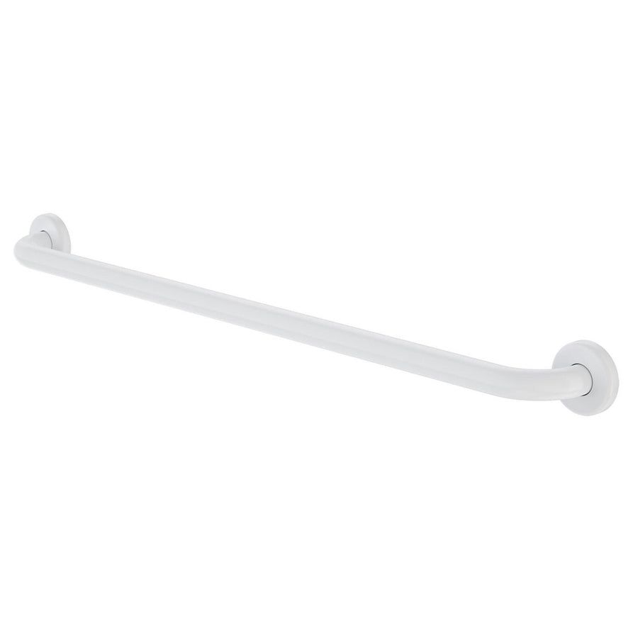 Caroma 300mm Chrome Grab Rail 900mm White Stainless Steel Support - SuperSaverAU - view 1
