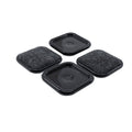 Surface Gard Square Carpet Castor Cup 38x38mm 4 Pack - Floor Protection - SuperSaverAU - view 1