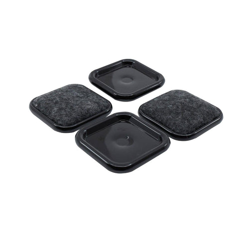 Surface Gard Square Carpet Castor Cup 38x38mm 4 Pack - Floor Protection - SuperSaverAU - view 1