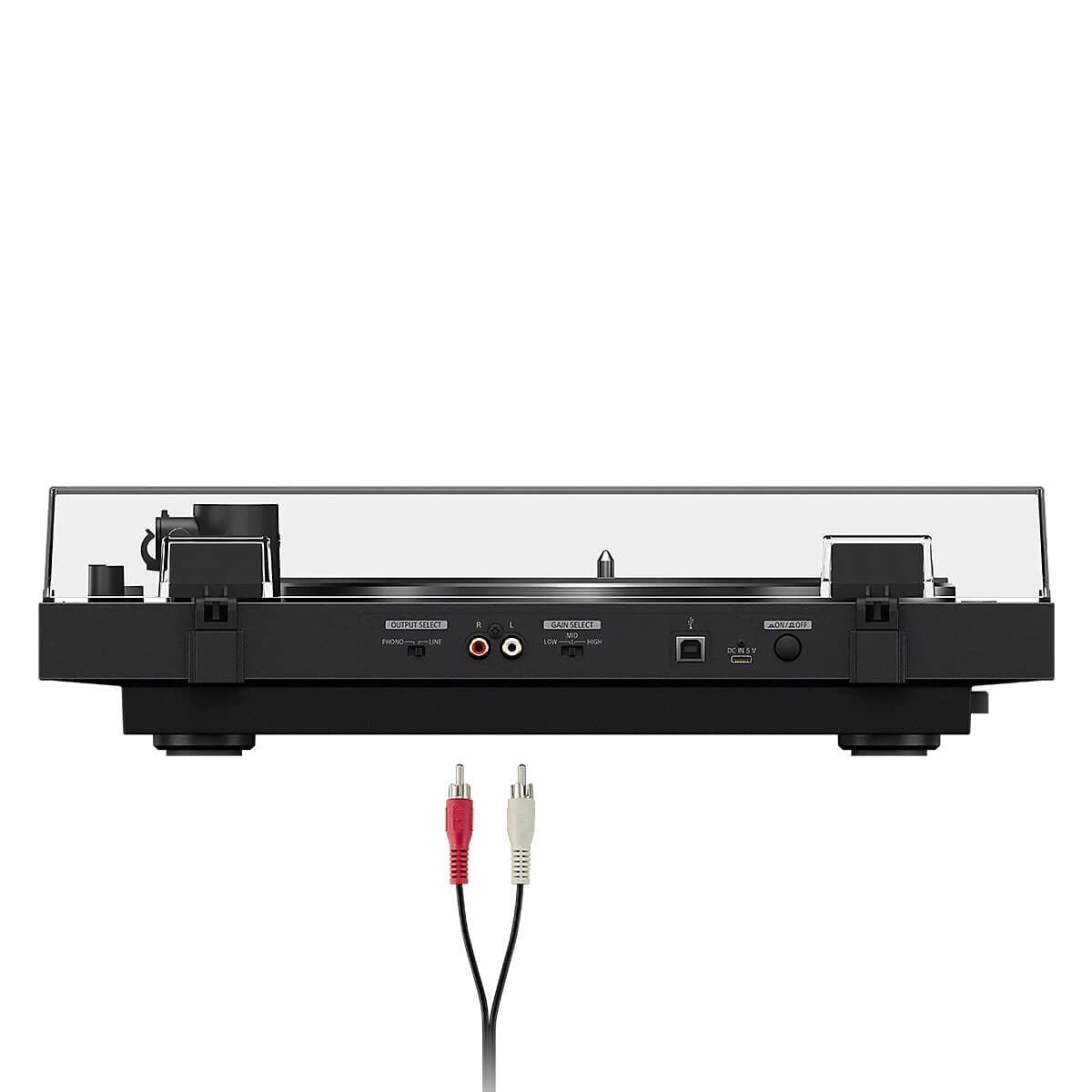 Sony Premium Bluetooth Turntable with Auto Playback - Belt Drive, MM Cartridge, USB Connector - PSLX5BT