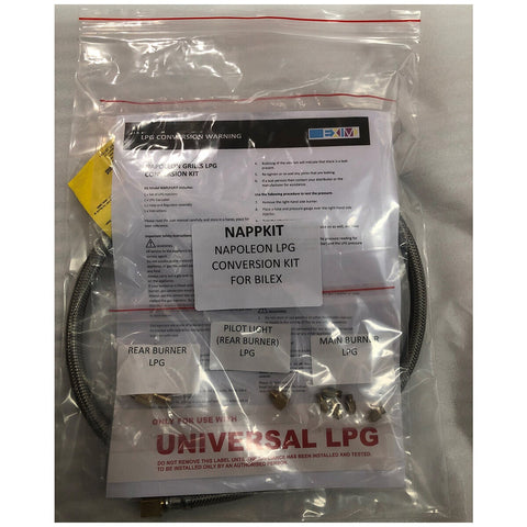 Napoleon LPG Conversion Kit for 500 Series Barbecues - Natural Gas to LPG - Silver - NAPBIGPKIT