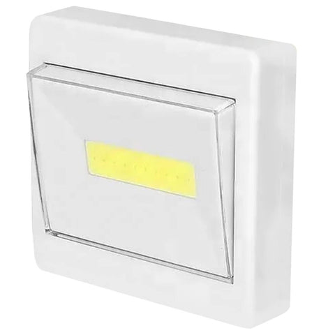 Click LED Light Switch - 100 Lumens - Compact White - Battery Powered - SuperSaverAU - view 1