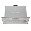 LG 52cm undermount rangehood - 610m³/h extraction, 3 fan speeds, LED lighting, stainless steel - BR605IU1S
