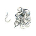 Everhang White PVC Cup Hook 12mm 5kg - 25 Pack