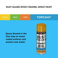 White Knight Rust Guard 310g Golden Yellow Gloss Epoxy Enamel Spray Paint for Metal