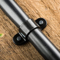 Pope 19mm Saddle Clamp - Black Poly Tube Mount for Timber, 1000kPa