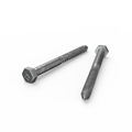 Zenith Hot Dip Galvanised Hex Head Coach Screws M8 x 100mm 25 Pack - SuperSaverAU - view 3