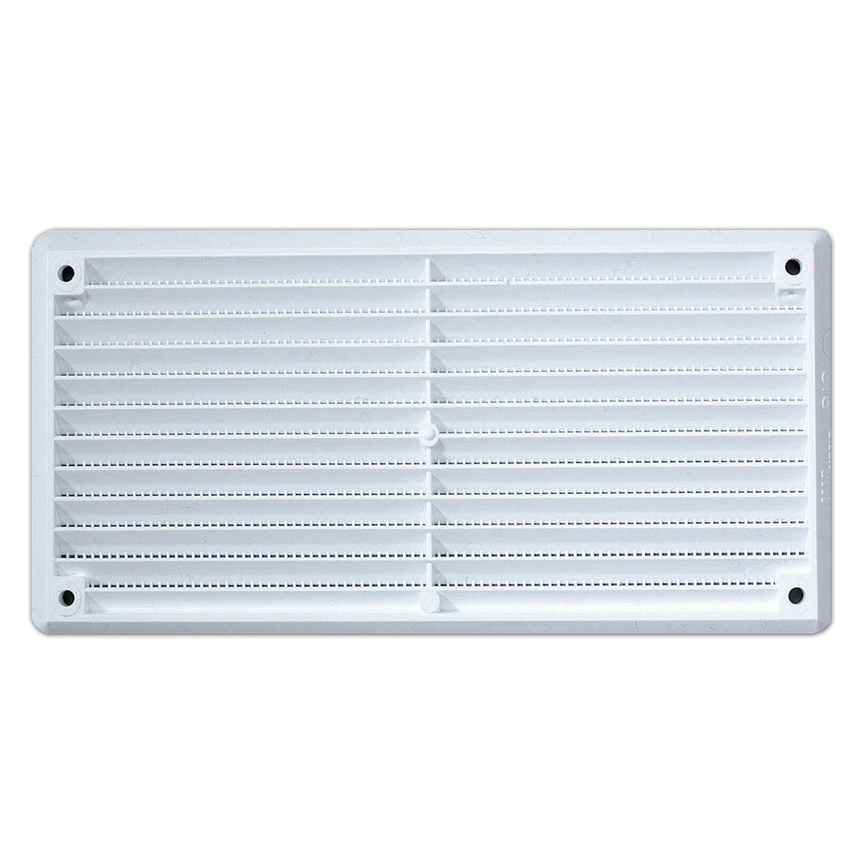 Haron Wall and Eave Vent - 165 x 85mm - White Plastic - Moisture Control - SuperSaverAU - view 1