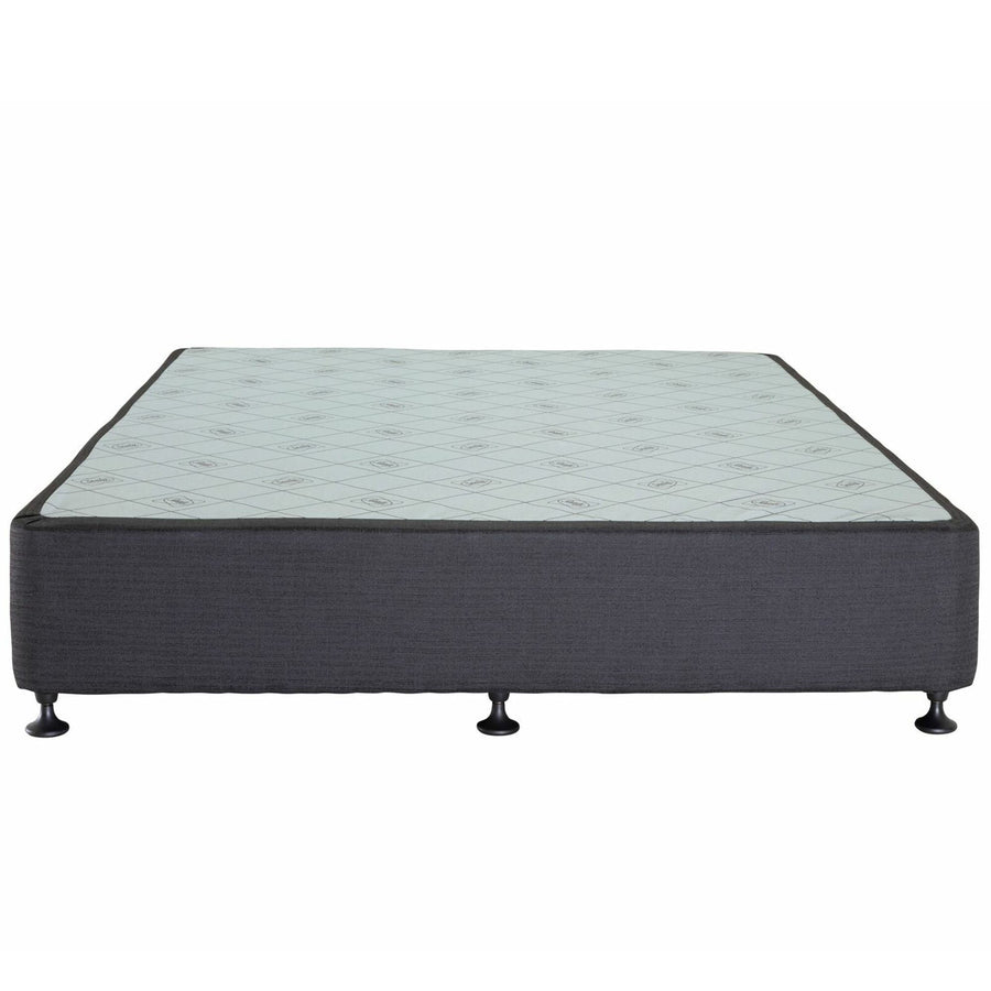 Sealy Endurance single bed base - black fabric, DuraFlex modules, made in Australia - 726987