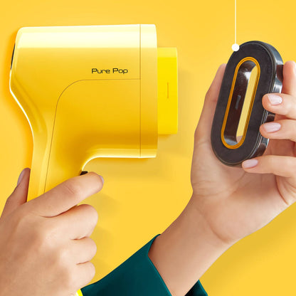 Tefal Pure Pop Handheld Garment Steamer DT2026 - 20 g/min - Sunshine Yellow