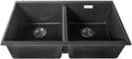 Blanco SUBLINE double bowl undermount sink - Anthracite granite composite, Hygiene Plus - SUB350350UK5