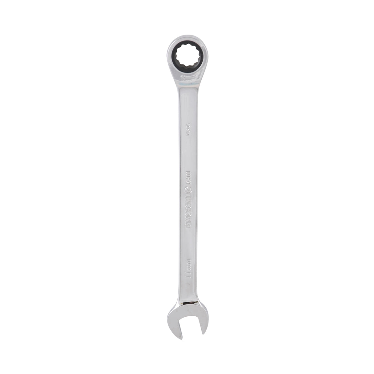 Kincrome 11mm Single Way Gear Spanner - Ratcheting Chrome Vanadium Steel, Rust Resistant