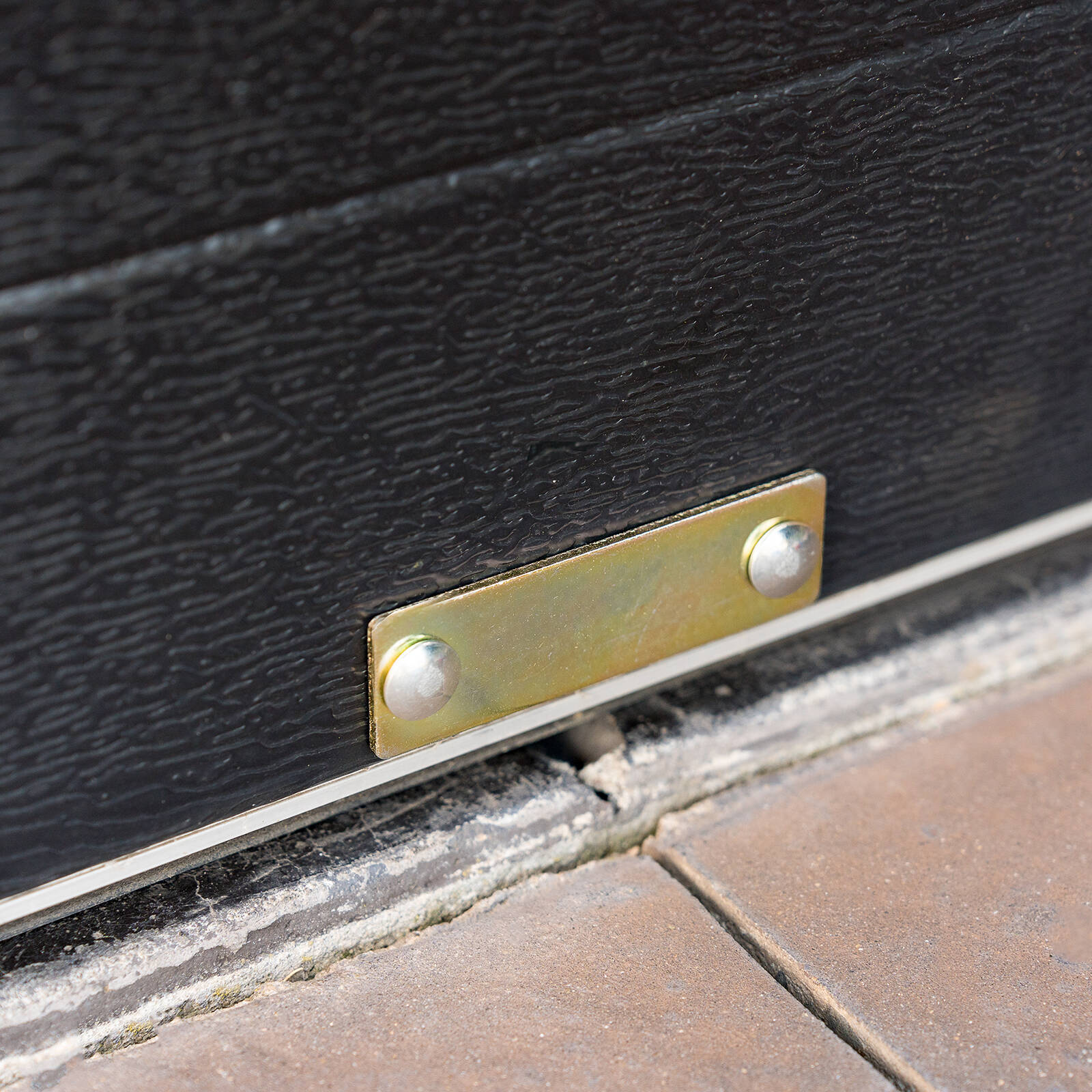 Taskmaster 100mm Zinc Plated Garage Door Floor Anchor