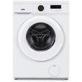 Mykin 6kg Front Load Washing Machine - Compact Depth, 1200rpm Spin, 15 Programs, White - MFLW600W