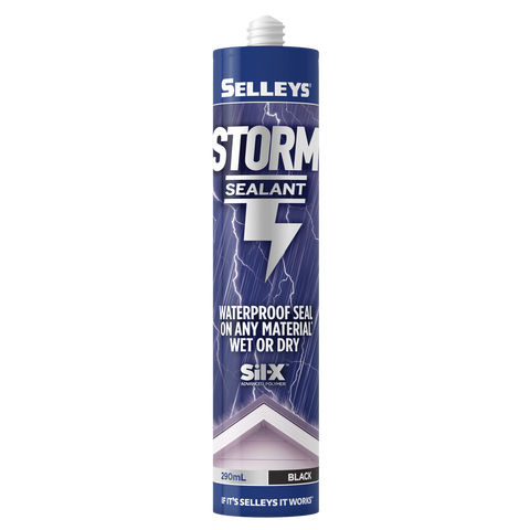 Selleys Black Storm Sealant 290ml Waterproof Advanced Polymer Instant Seal - SuperSaverAU - view 1