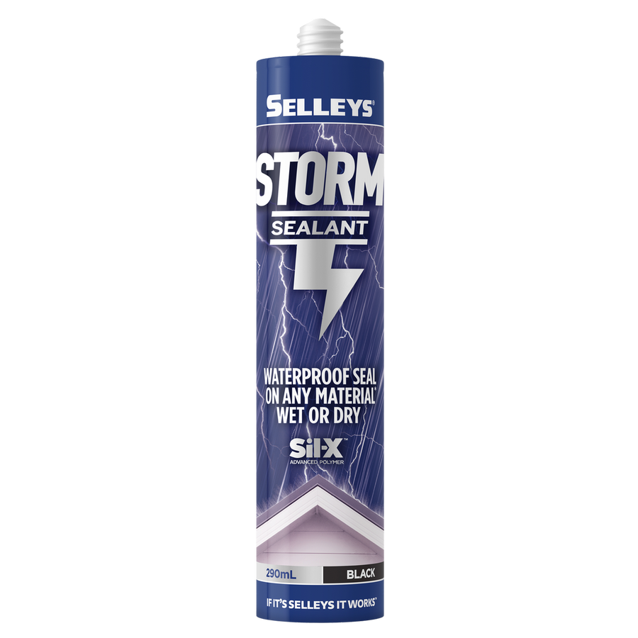 Selleys Black Storm Sealant 290ml Waterproof Advanced Polymer Instant Seal - SuperSaverAU - view 1