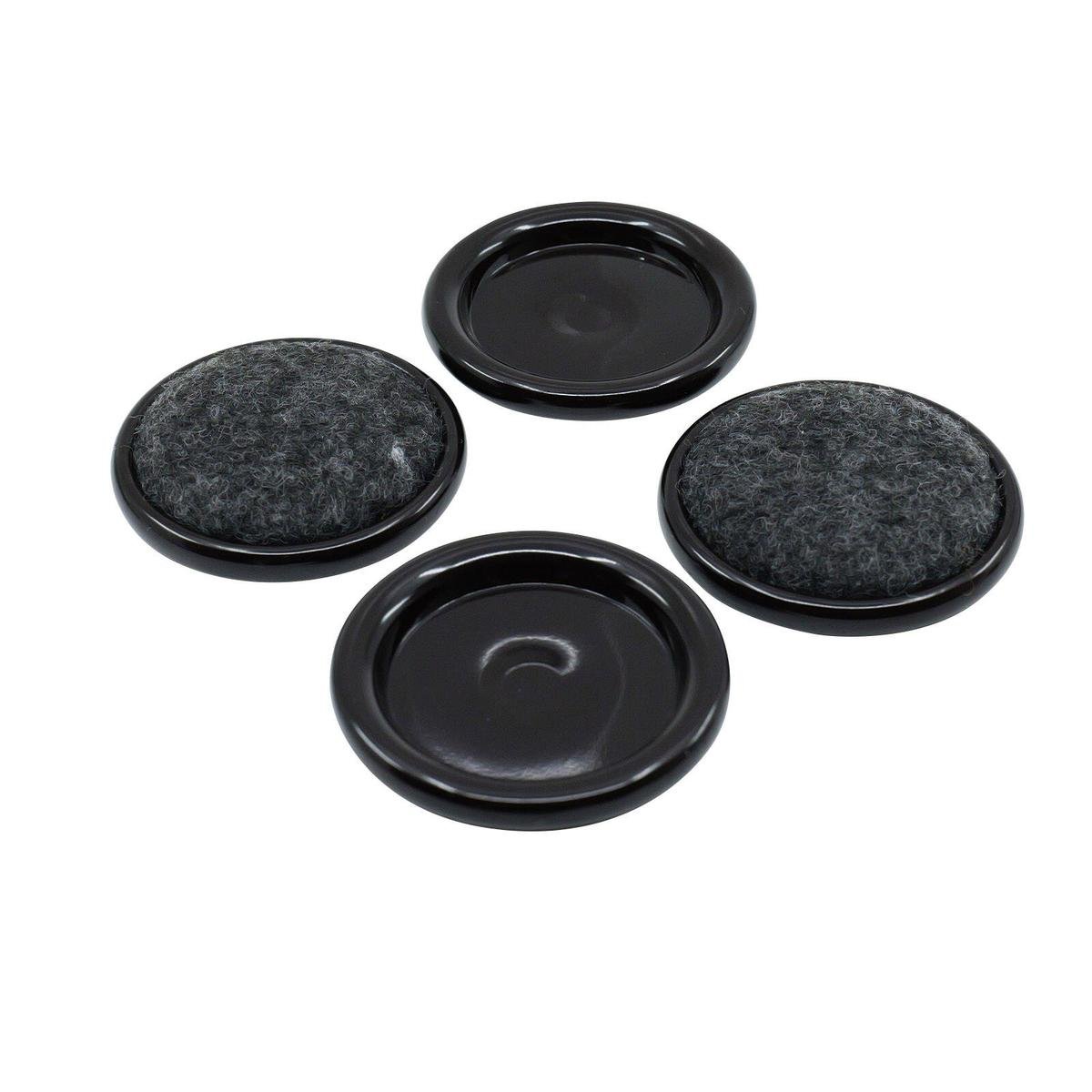 Surface Gard 38mm Brown Carpet Castor Cup - 4 Piece - Floor Protection - SuperSaverAU - view 1