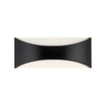 Arlec 8W 240V Black Marina CCT LED Exterior Wall Light, Weather Resistant Hardwired Outdoor ABL410BK