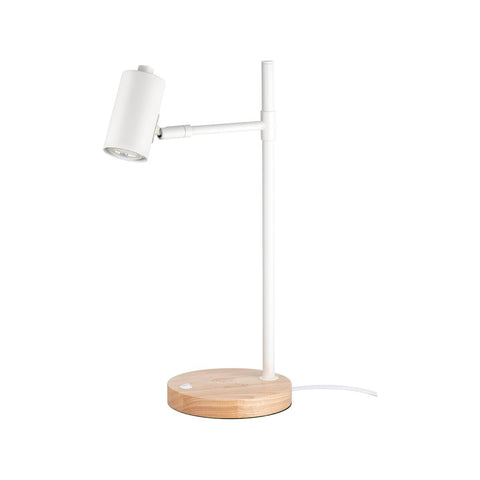 Verve Design Amari Desk Lamp - Wireless Charging - 160mm x 435mm - Matt White - SuperSaverAU - view 1