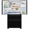 Mitsubishi Electric 564L French Door Fridge - Black Glass Panels, Frost Free - MR-LX564ER-GBK-A