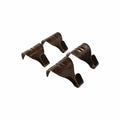 Everhang 10kg Florentine Bronze Steel Picture Hanging Moulding Hook - 4 Pack