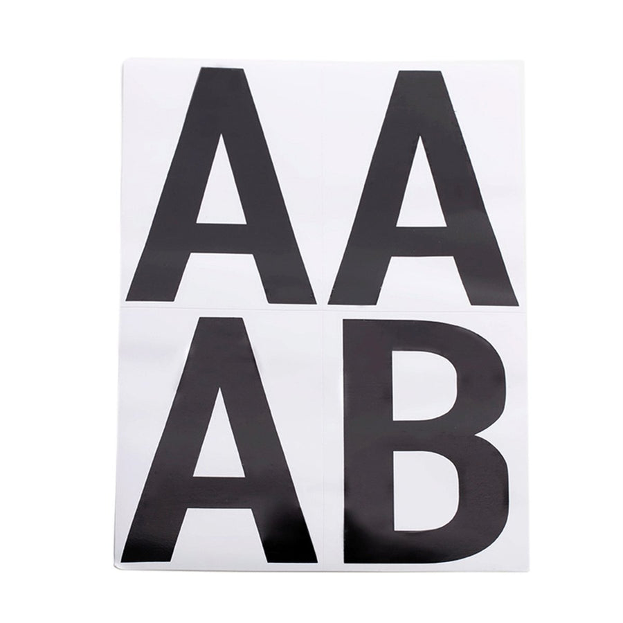 Sandleford 150mm Vinyl Self Adhesive Letter Kit - Durable Labelling Solution - SuperSaverAU - view 1